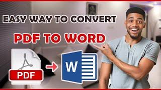 Discover the Fastest Way to Convert PDF to Word