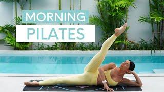 40 MIN MORNING PILATES || Mat Pilates Flow For Strength & Flexibility (Moderate)