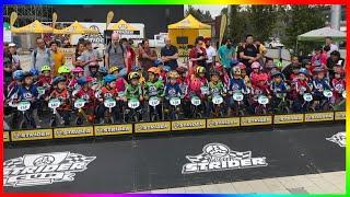 3 YEAR OLD STRIDER CUP RACE / Awesome Balance Bike obstacle course racing for little KIDS