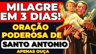 SANTO ANTONIO | ORAÇÃO PODEROSA PARA UM MILAGRE EM POUCOS DIAS