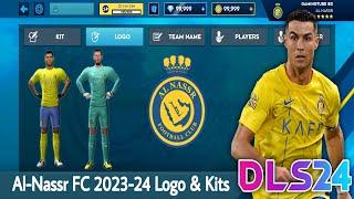 Al-Nassr FC 2023-24 Logo & Kits - DLS 24