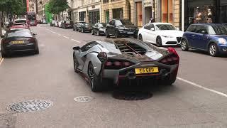 Lamborghini Sian Exhaust Sound & Acceleration | Supercars In London 2021  | Car Spotting