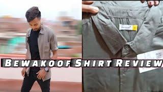 BEWAKOOF SHIRT UNBOXING| Olive Green Shirt Unboxing| Bewakoof Unboxing | Unboxing Chora