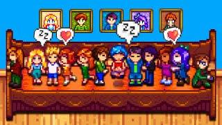 I Married EVERYONE AT ONCE In Stardew Valley!