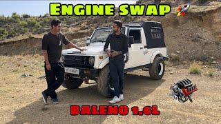 Gypsy with baleno 1.6 engine review and cost||