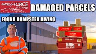 [PARCELFORCE YOU WONT BELIVE WHAT I FIND] UK DUMPSTER DIVING RETAIL PARKS