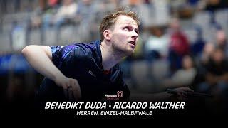 Benedikt Duda - Ricardo Walther | Halbfinale, Herren-Einzel | TT-Finals 2024 Erfurt | Highlights