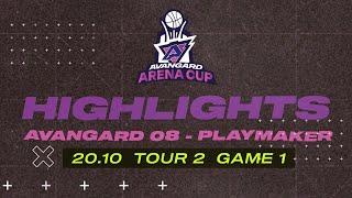 Highlight.Tour2/Game 1/AVANGARD 08 vs PLAYMAKER/20.10.24