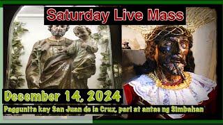 Quiapo Church Live Mass Today Saturday December 14, 2024