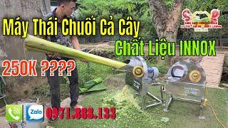 máy thái chuối mịn giá rẻ mới nhất 2024