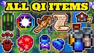Stardew Valley 1.5 | Which Qi Items Should You Focus on | All QI Items Guide