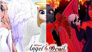 Angela Angel Vs Angela Devil  new update || Cosplay || My Talking Angela 2 Good versus evil Ed 