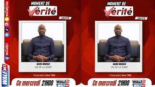 Dame Mbodj est l'invité de Issa Tine dans Moment de Vérité de ce Mercredi 09 Octobre 2024 Sur Walf