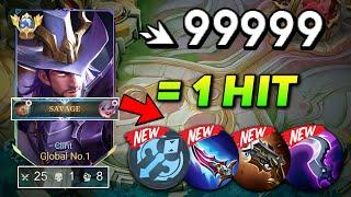 TOP GLOBAL CLINT BEST 1 HIT BUILD 2024! THIS BRUTAL INSANE DAMAGE BUILD IS TOTALLY BROKEN!!