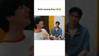 Keifer teasing Aries  #angmutyangsectione #amnse #jayfer #pdrama #jayri #aries #teasing #friends