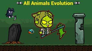 All Animals Evolution With Swamp Reaper (EvoWorld.io)