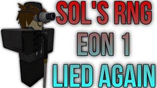 Roblox Sol's RNG EON 1 RIA Packs Delayed Again