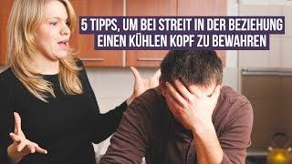 5 Tipps, um bei Streit in der Beziehung einen kühlen Kopf zu bewahren