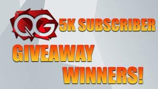 QGINHQ 5K SUB WINNERS!