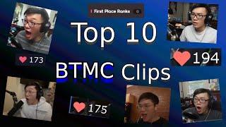 Top 10 BTMC Clips on Twitch
