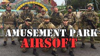 Airsoft in a Abandoned Amusement Park in Finland | Wasalandia