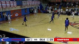 Simpson Academy vs. Copiah Academy Basketball