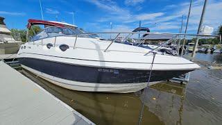 Budget Friendly Cruiser with Trailer, plenty of room for a overnight stay. Explore the Glastron 289