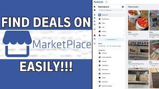 How to Find Deals on Facebook Marketplace 2024 (WORKING)