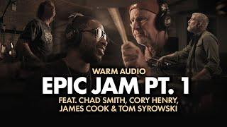 Epic Jam At Warm Studios Featuring Chad Smith, Cory Henry, James Cook & Tom Syrowski