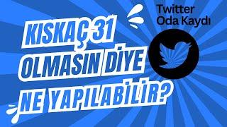 KISKAÇ 31 Operasyonu olmasın diye neler yapılabilir? (Twitter Oda kaydı)