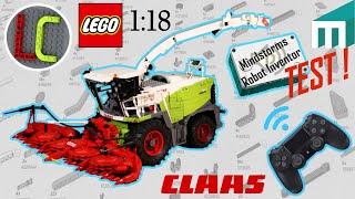 LEGO RC 1:18 forage harvester CLAAS JAGUAR 960 & KEMPER 475+