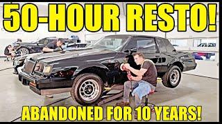 We Restored My Abandoned Buick Grand National In 3 Days! Looks Brand New!