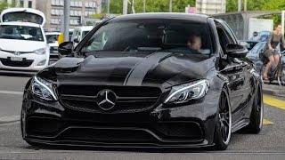 BEST of MERCEDES-BENZ C63 AMG in ZÜRICH!