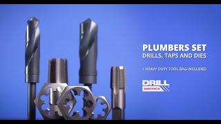 Plumbers Tool Kit by Drill America