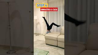 Sofy fà gli esercizi di GINNASTICA ARTISTICA Allenamento a casa! Gymnastics home Workout #shorts