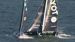 2 Boats Collide at Full Speed During The Ocean Race