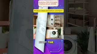 Compact & Powerful: Euhomy 110V Portable Clothes Dryer Review