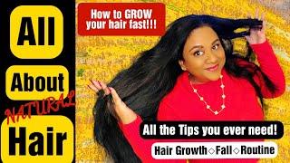 Hair Care|Natural Hair|Hair Routine|Long Hair| Hair Fall Fight|How to grow your hair fast!