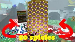 50 Spices bees Bee swarm simulator