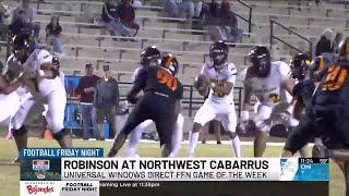 Robinson beats Robinson 20-10 in Universal Windows Direct FFN Game of the Week