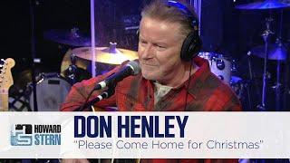 Don Henley “Please Come Home for Christmas” Live on the Stern Show (2015)