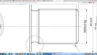 Solidworks. Урок 20.3 Простановка РЕЗЬБЫ по ГОСТ ЕСКД - создание чертежа