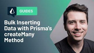 Bulk Inserting Data with Prisma's createMany Method