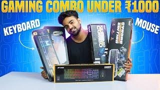 Top 5 Gaming Keyboard And Mouse Combo Under 1000 | Hindi