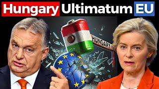 Hungary Ultimatum to EU: End sanctions against Russia!