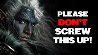 How To Make the Drizzt TV Show