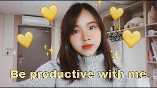 (Eng) a productive day with me - một ngày năng suất cùng mình  MEI CHAN 