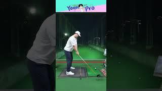 너무 빠르지 않게, 그렇다고 느리지 않게! #투어프로 #골프스윙 #드라이버스윙