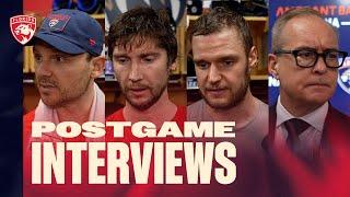 "Being physical -- that's our game." | Reinhart, Bob, Barkov, Coach Postgame Reaction | 11.27.24