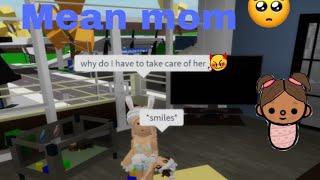 Mean mom( Brookhaven ) / Roblox